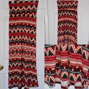 Rustic tribal maxi dress/skirt perf for summer